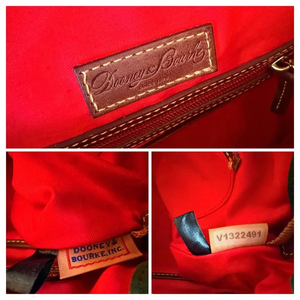 Dooney & Bourke Florentine Bristol Satchel – Chestnut Vacchetta Leather